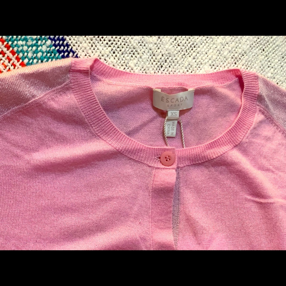 Escada Sweater with Swarovski elements